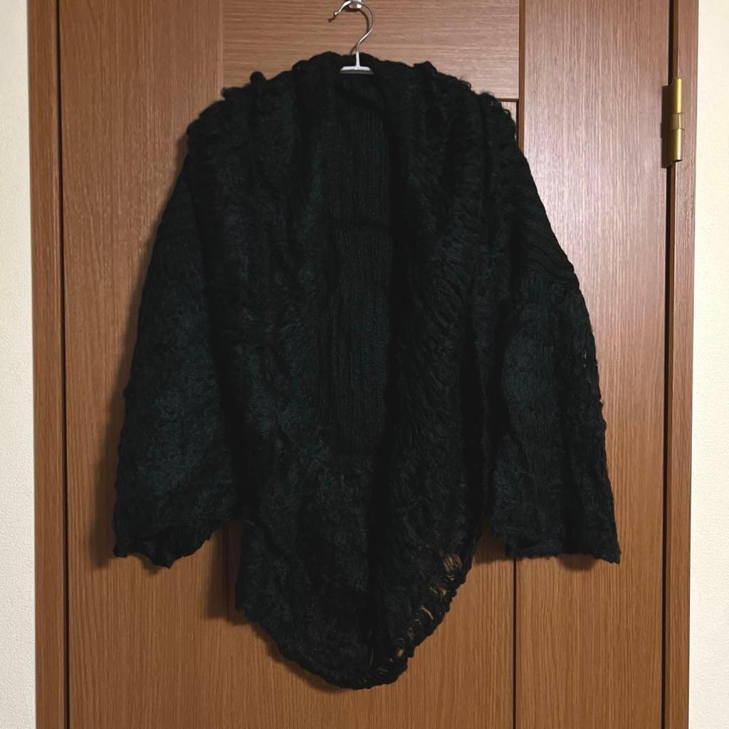 Used Black Bolero Cardigan DJ086
