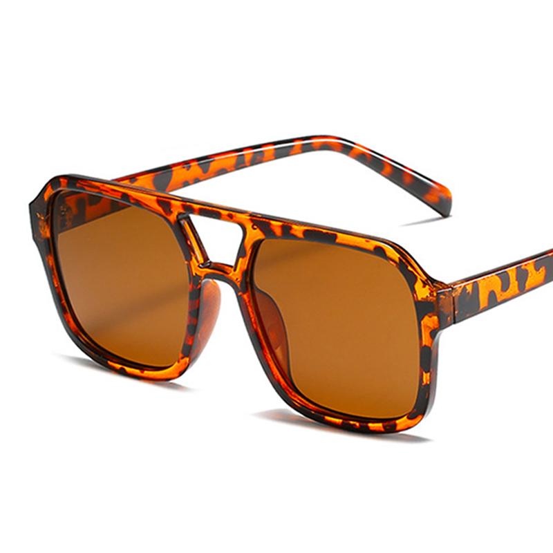 Vintage Brand Designer Square Sunglasses Woman Fashion Retro Candy Colors Mirror Sun Glasses Female Black Shades