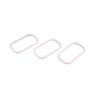 For Hummer H2 2003-2009 Car Tailgate Roof Light Frame Stainless Marker Light Trim Cover Rear Top Light Lamp Decorative Frame