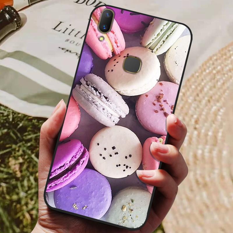 For Vivo Y85 Case 1723 V9 Silicon Back Cover Phone Case for Vivo V9 Youth Cases Soft Bumper Coque for Vivo 1727 1726 Fundas