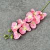 69cm Künstliche Phalaenopsis-Blütenzweige Echte Haptik Falsche Orchideenstiele für Blumengesteck Hochzeitsparty Heimdekoration