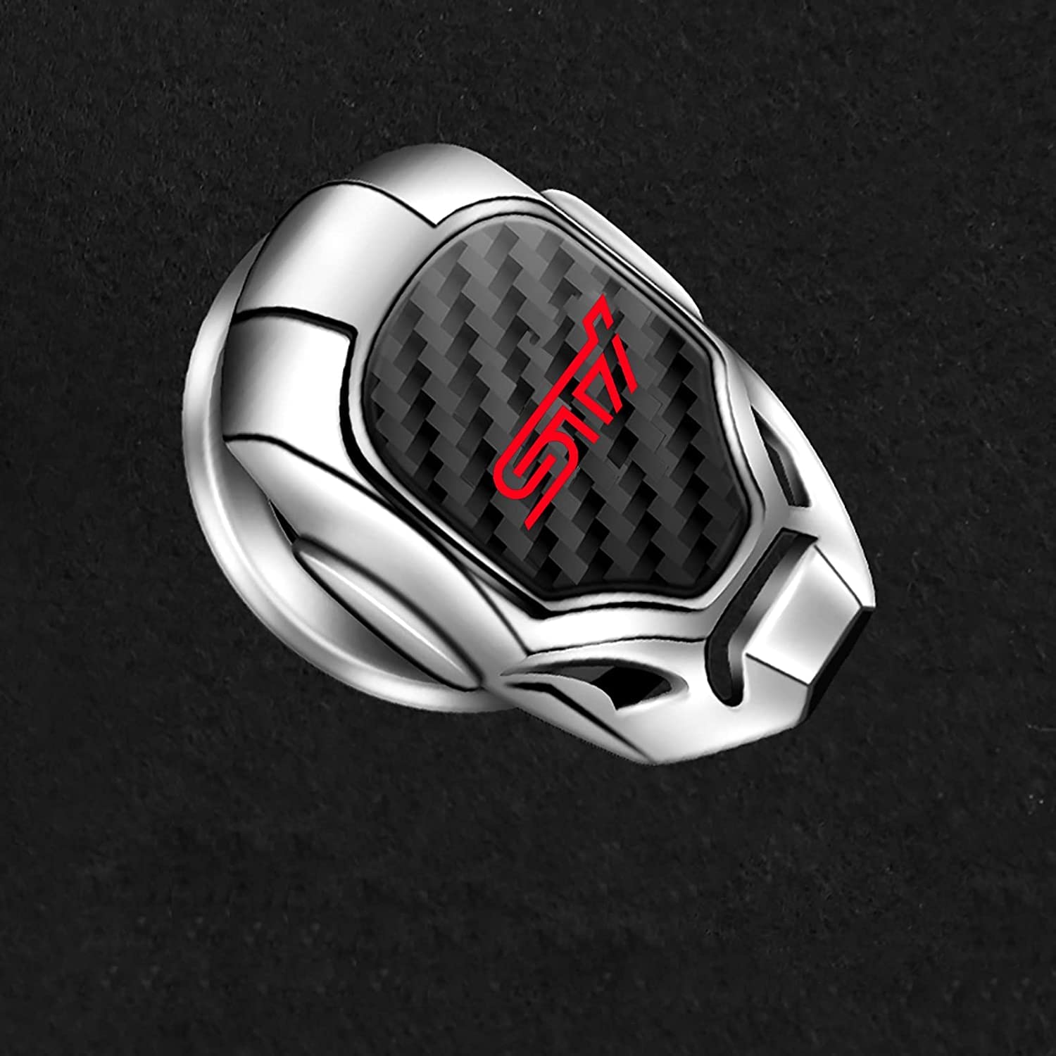 

Крышка кнопки запуска двигателя для автомобиля STI Subaru, декоративная крышка переключателя кнопки старт/стоп серебряный