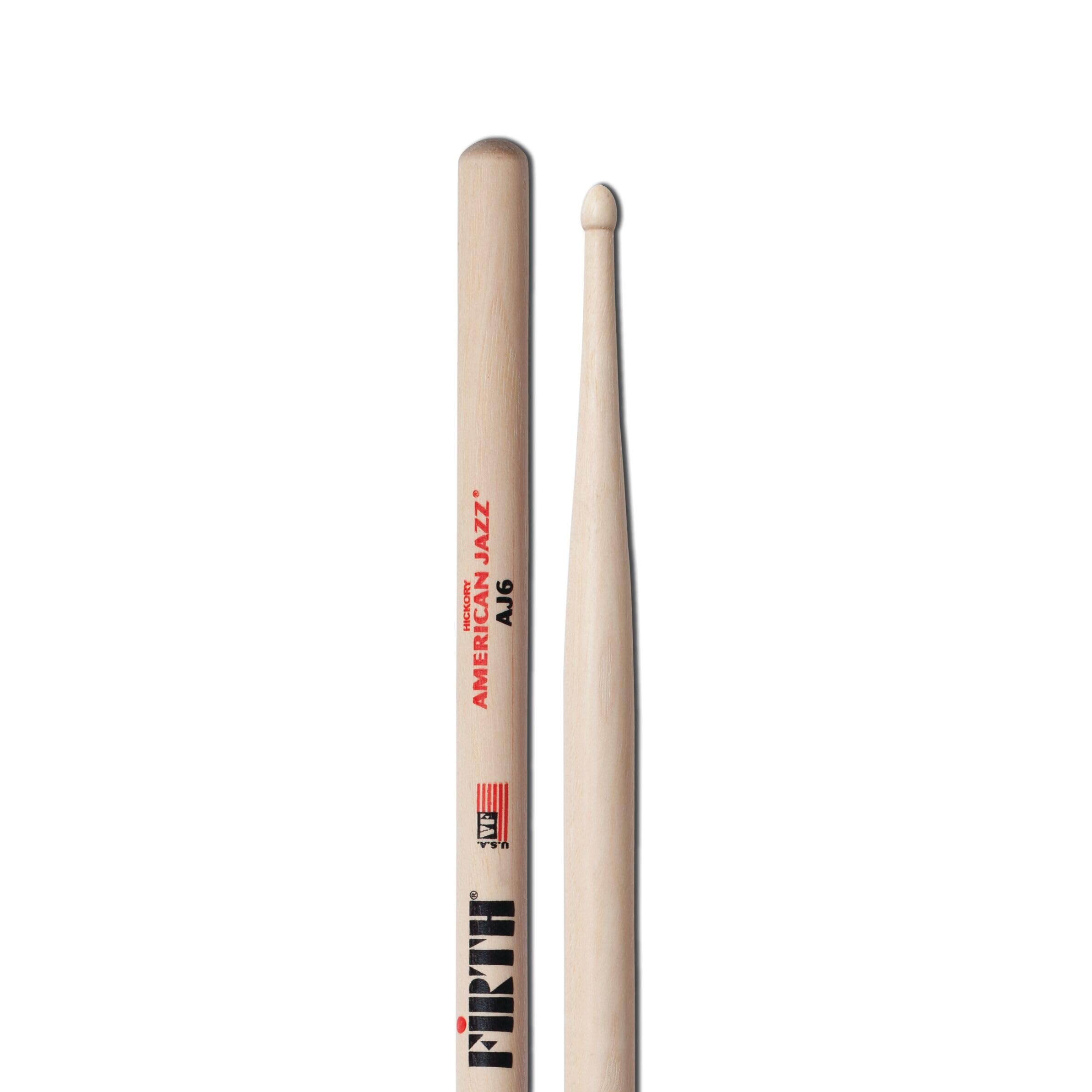 

VIC FIRTH AMERICAN JUZZ AJ6 Drumsticks (VIC-AJ6)