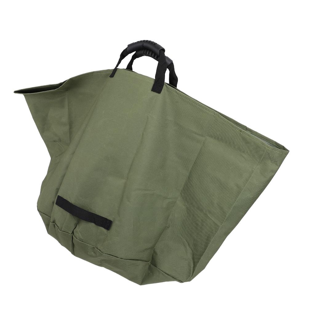 Fallen Leaf Storage Bag with Rubber Handles PVC Elastic Frame Heavy Duty Garden Waste Bag 33