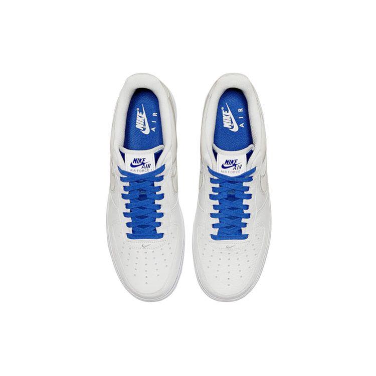 נעלי סניקרס יוניסקס Uninterrupted x Nike Air Force 1 Low QS More Than לבן כחול רייסר CQ0494-100