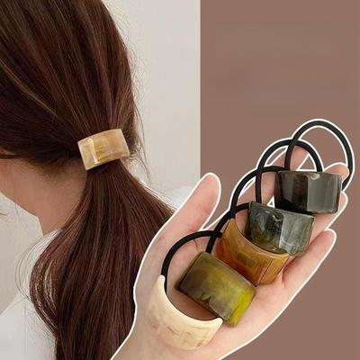Koreańska Elegancka Gumka do Włosów Bransoletka Scrunchie Kobiety Elastyczne Gumki do Włosów Akcesoria Dla Dziewcząt Gumka do Włosów Ozdoba do Włosów Uchwyt
