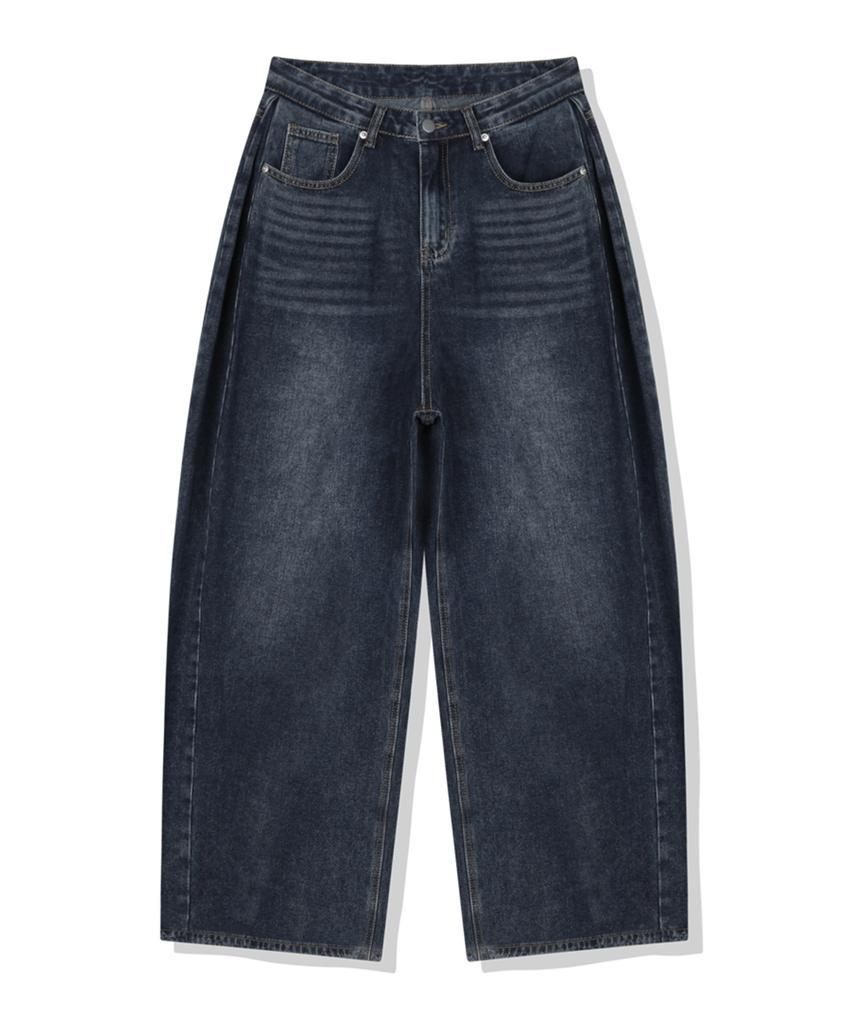 ULIFEZIP Teen Side Pintuck Denim Women'S Washed Pants 6 Colors [Ulzd_0010] (B Type)
