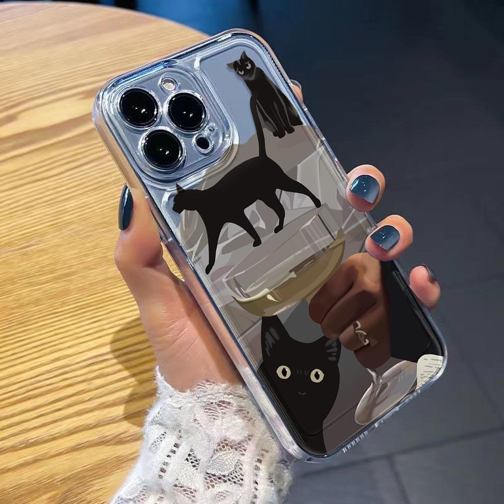 Space Phone Deksel for iPhone 13 11 15 ProMax OPPO A15S A57 A77 Sangsung A55 S24 VIVO Y21 Y21S XiaoMi Redmi 13C 9A Note 13 11 Huawei honor Mate 30 40