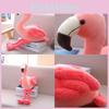 Flamingo Plush Toy Pillow Cushion For Kids Soft And Cuddly, Short Plush Fabric, Pink, 25cm/35cm/50cm