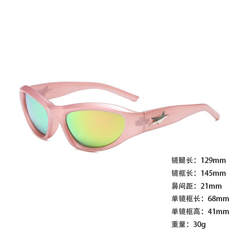 headband sunglasses hairpin glasses windproof street shooting cool men and women hot girls sunglasses sunscreen uv400