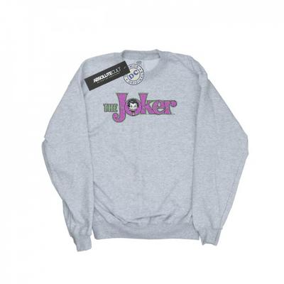 Girls The Joker Crackle Logo Sweatshirt