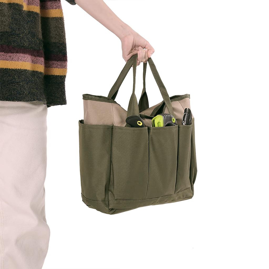 Large Capacity Cordura Tool Bag for Garden Tools and Gardening Waterproof and Durable Perfect for Rainy Mountain and Convenient for Plant Tool Sets
