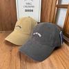 Retro Trendy Brand Old Baseball Cap Washed Embroidery Soft Top Cap Spring and Autumn New Men's and Women's Versatile Sun Hat