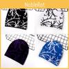 Lightning Knit Pattern Hat Breathable Cap For Casual Cold Weather Accessory