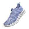 New Trendy Shoes Couple Shoes Black Lightweight Shock-absorbing Running Sports Shoes Lazy Foot Socks Mesh Shoes