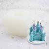 Three-dimensional Castle Silicone Mold Diy Crystal Epoxy Glue Antique Silicone Mold Cake Mold