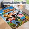 Custom Text La Granja de Zenón Pattern Floor Rug Soft Indoor Carpet Mat Living Room Bedroom