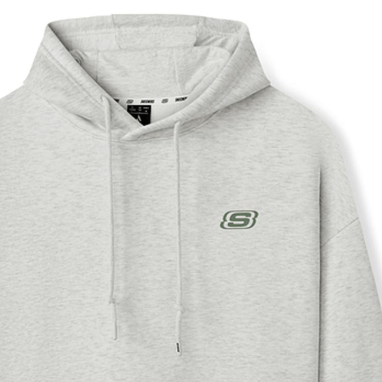 Skechers Warm Hooded Trendy Personality Sweatshirt Unisex tops L325U087-0248