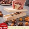 Manual Nut Opener Wooden Chestnut Opener Heavy Duty Walnut Plier Opener Tool For Walnuts Chestnuts Pecans Wood Peeling