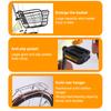 Foldable Bicycle Lightweight Folding Bike For Adults Teens Commuting Travel Outdoor Sports