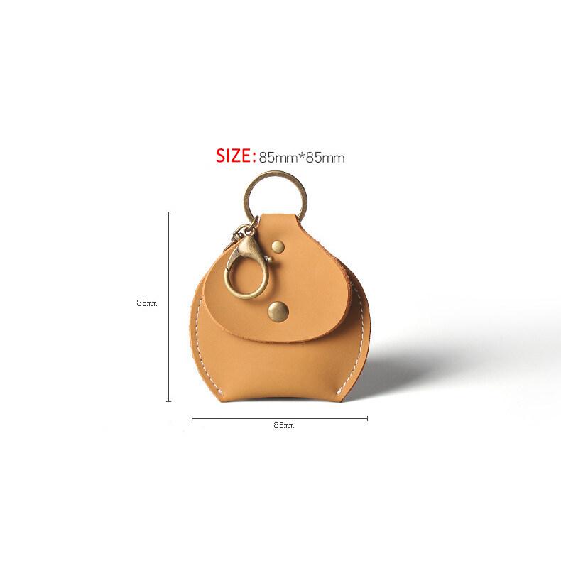 Ретро креативные мужские и женские футляры для мелочи ручной работы из натуральной — фото 5