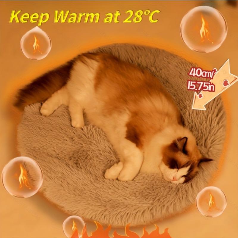 1pc 40cm Pet Electric Blanket Heating Pad Dog Cat Bed Mat Pet Dog Sofa Cushions Pet Space Beds Heater Home Pet Heating Products