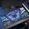 Mouse Pad Xl Abstract Oil Painting Lockedge Large Gaming Accessories Computer Gamer Keyboard Mouse Mat Desk Mousepad For Cs