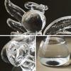 1PC Glass Vase Living Room Office Desktop Ornaments Angel House Decoration Hydroponic Flower Vase