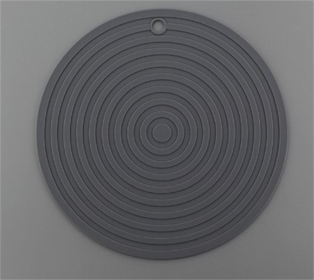 

1/2/3/4 шт. Коврик для индукционной плиты, бытовые однотонные подставки для стаканов, подставка для миски, силикон 18 X18x0,35 см, кухонные аксессуары as shown