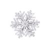 Luxury Times Come And Go Brooch High-End Women'S Exquisite Rotating Snowflake Pin Niche Design Corsage Suit Accessories
