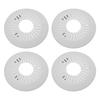 Plastic Air Conditioning Pipes Wall Decorative Cover Rosettes Cover Rosette Cable Entry Cable Passage 40-80mm Hole Cover