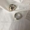 Korean Style Elegant 925 Pure Silver Adjustable Finger Ring For Women Fashion