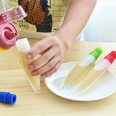 Silikon-Sicherheits-Küchenbraten-BBQ-Backen-Öl-flüssiger Basting-Gebäck-Pinsel-Utensilien