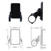Electric Bike Display 36V-72V Waterproof LCD Display NC-81F Electric Bike Panel Dashboard,Waterproof