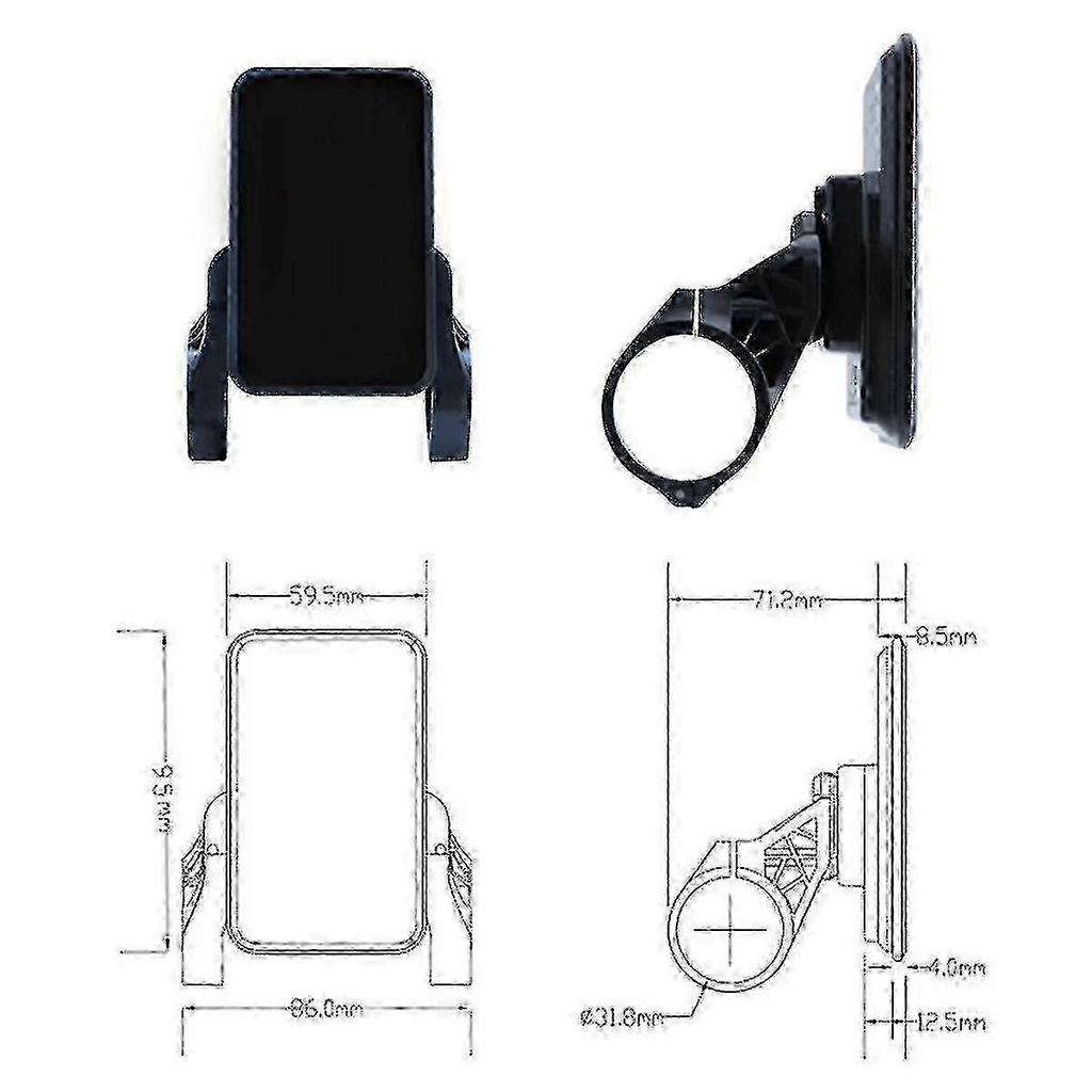 Electric Bike Display 36V-72V Waterproof LCD Display NC-81F Electric Bike Panel Dashboard,Waterproof