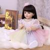 KEIUMI 55 Cm Reborn Baby Doll Girl Silicone Vinyl Realistic Princess Newborn Babies Dolls Fashion Christmas Birthday Gift