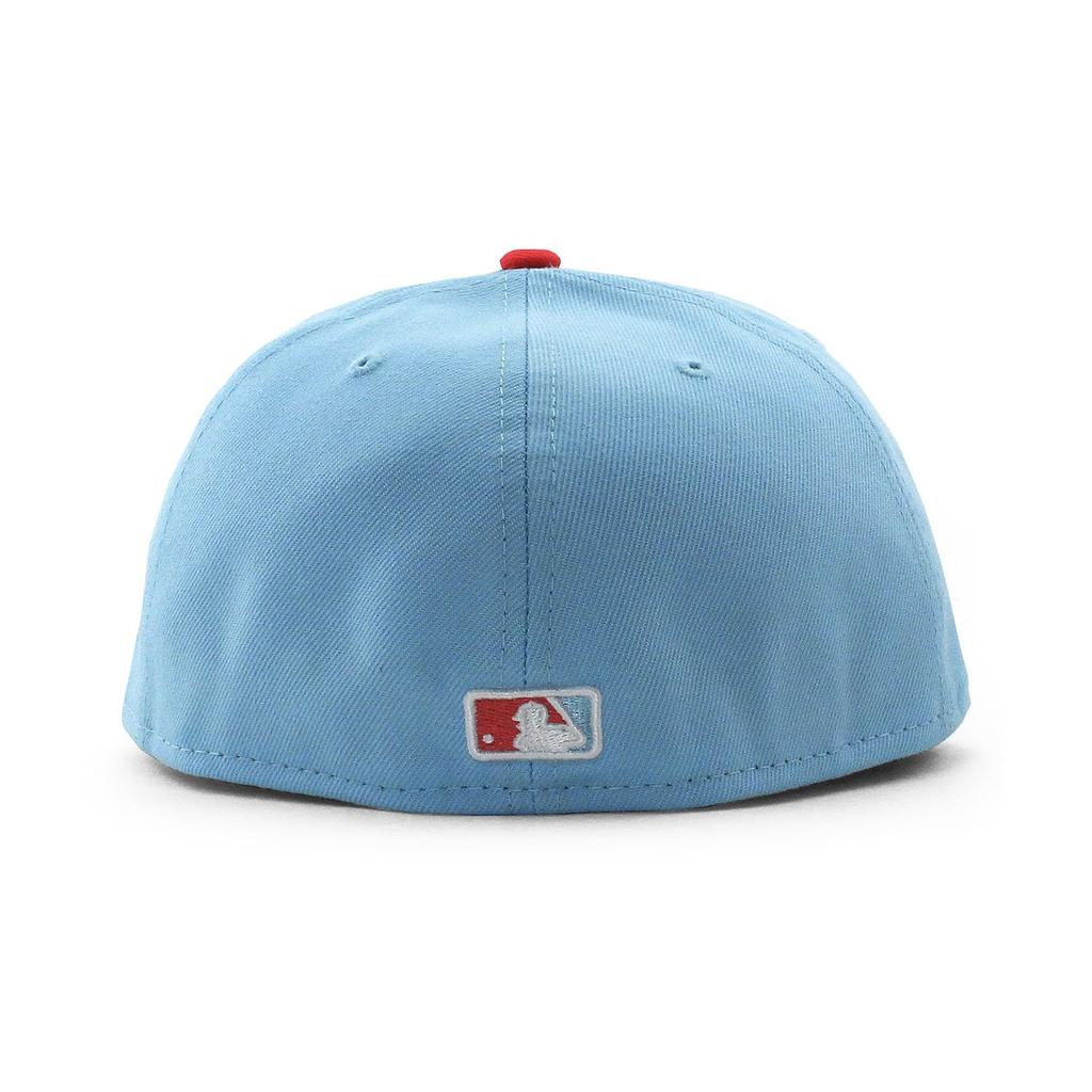 [New Era] Cap 59FIFTY Chicago White Sox MLB FITTED CAP CHICAGO WHITE SOX Light Blue 5950 Hat Size 7-34 [Used]