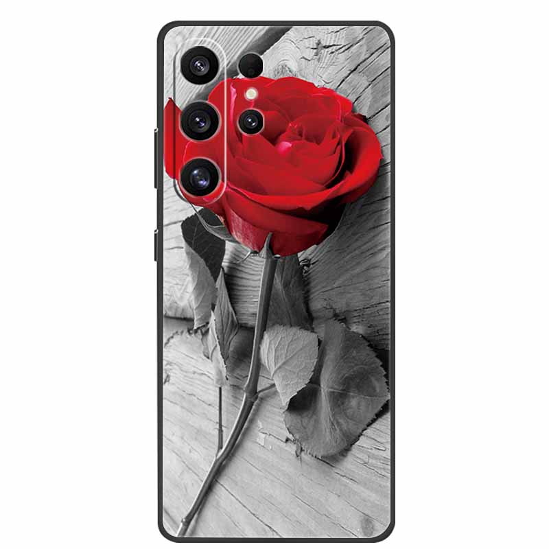 For Samsung Galaxy S26 Ultra Case Luxury Soft Silicone TPU Phone Cover for Samsung S26 Ultra S26Ultra 5G Cartoon Protective Case