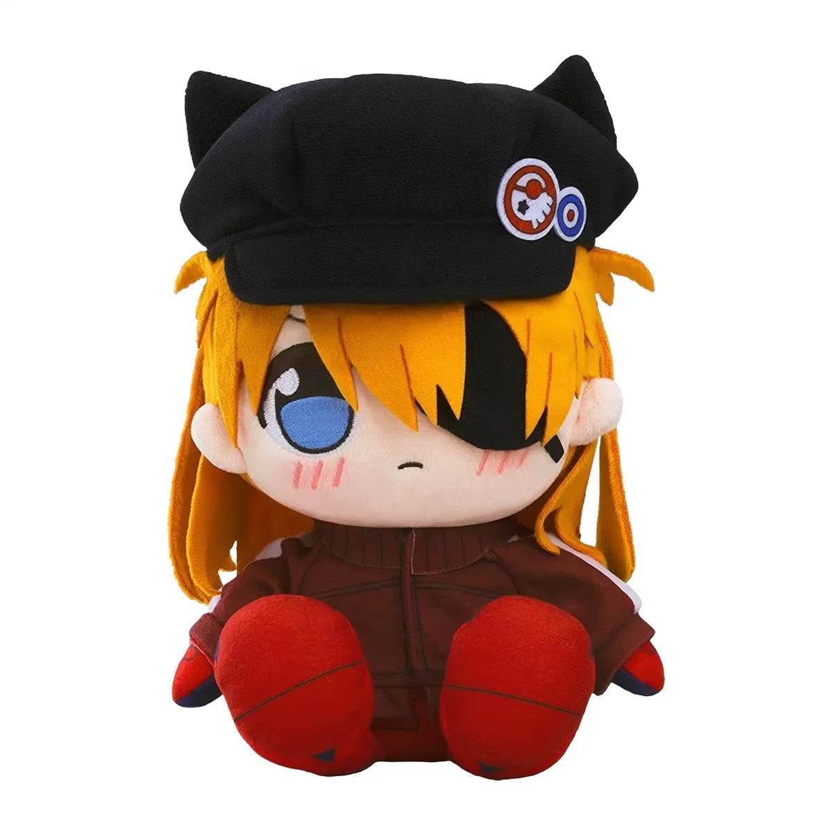 

New Gsc Kuripan 4pcs Plush Set Shinji Ikari Rei Ayanami Asuka Langley Kaworu Nagisa 17cm Soft Stuffed Doll Gift
