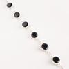 Black Onyx Gemstone 925 Solid Silver Jewelry Handmade Bracelet Anniversary Gift RB-14-17