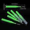 100PCS Interdental Brushes Dental Floss Toothpick Orthodontic Braces Brush Tooth Cleaning Tool Oral Care with Storage Box