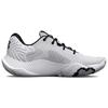 Under Armour Spawn 4 Basketball Shoes White Black Men 3024971-102
