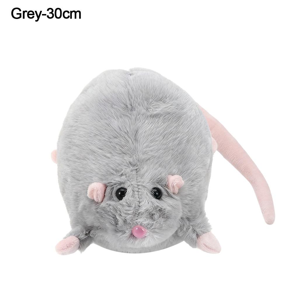 Cartoon Flower Branch Rat Doll 30/45/90cm Animal Figure Creative Mouse Doll  Kids Gift Birthday