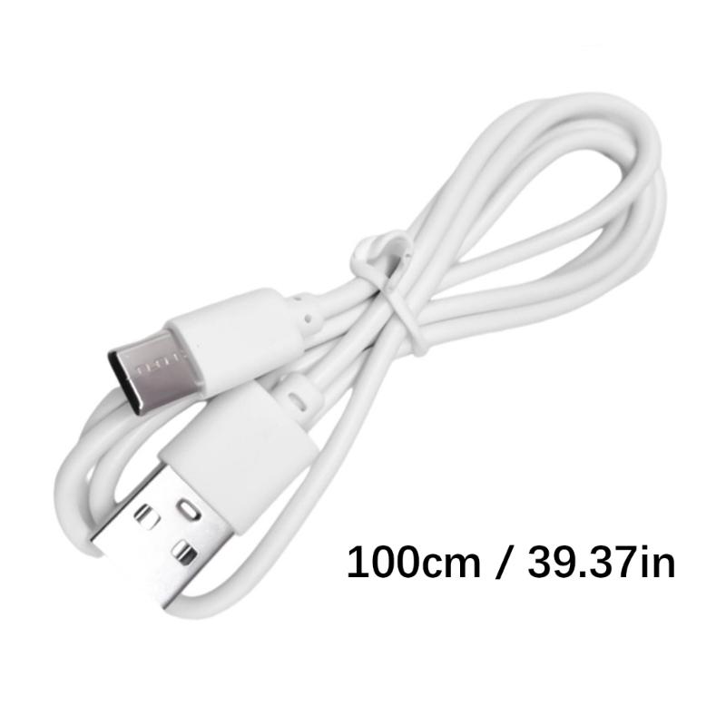 Set of 2pcs Universal Type C Charging Cord Cable Compatibility with Bluetooth-compatible Headsets and Mobile Devices