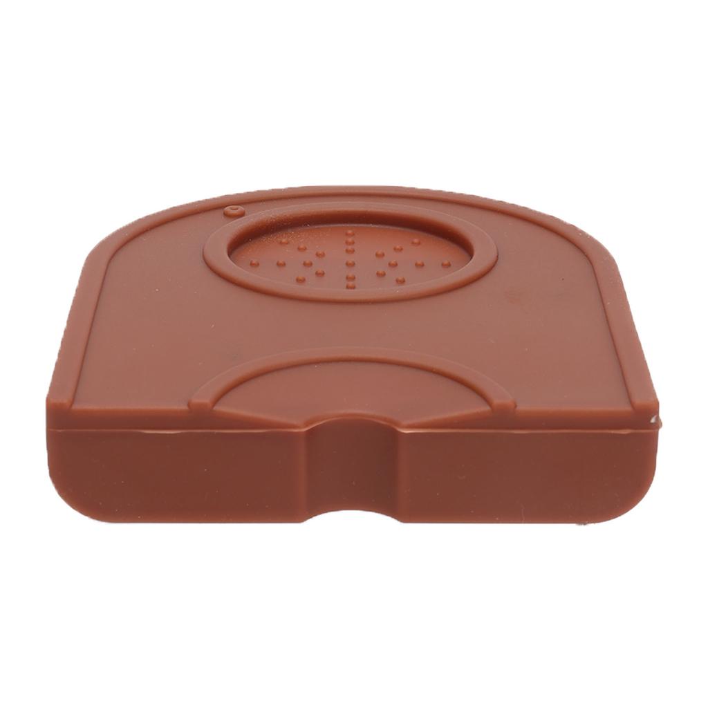 Coffee Tamper Pad Silicone Anti Slip Tamper Mat Soft Harmless Corner Tamping Mat for Household