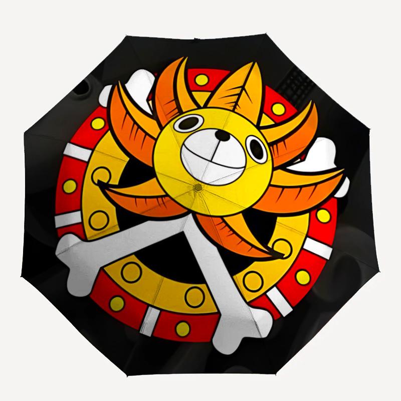 

One Piece Auto Open/close, 8-Rib Iron Frame, Compact Folding Cute Umbrella All-Season 0808082