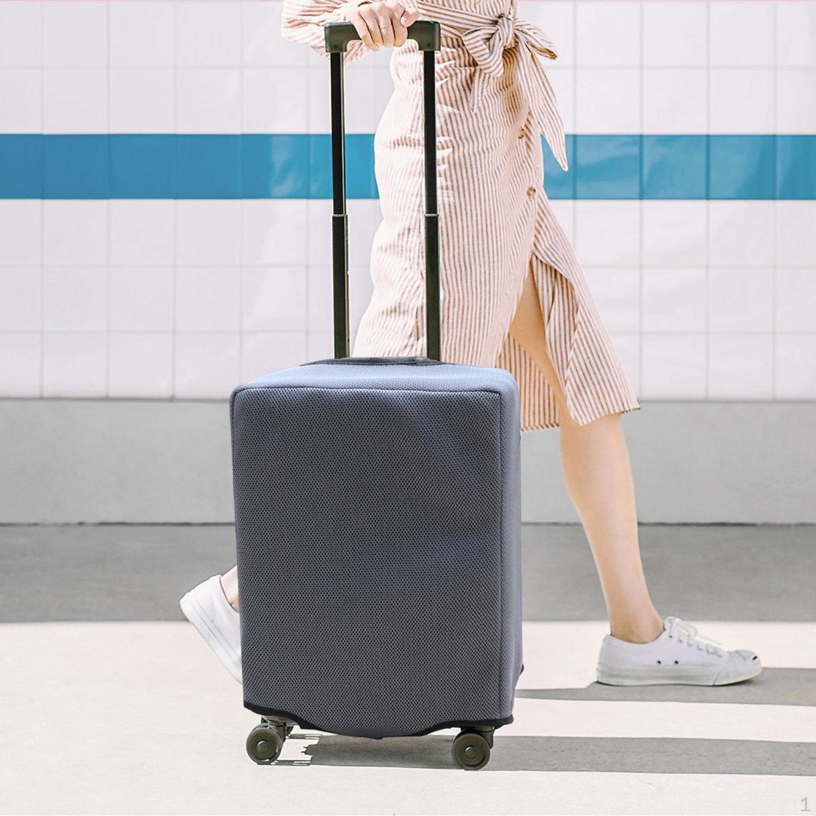 

Cover for Suitcase, Thick, Flexible, Ideal 20 to 22inch Grey