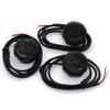 DC 4-100V LED Digital Display Round Two-wire Waterproof Voltmeter DC Digital Car Voltage Current Meter Volt Detector Tester