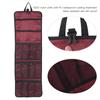 Purple Red Nylon Outdoor Rock Ice Climbing Mountaineering Equipment Storage Bag Quick Hanging Pouch