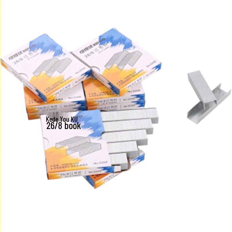 KW-triO 26/8 Heavy Duty Staples, 10-Box Pack